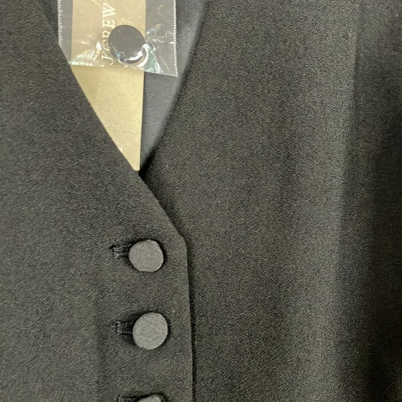 J Crew slim fit tuxedo vest in city crepe - Picture 3 of 8